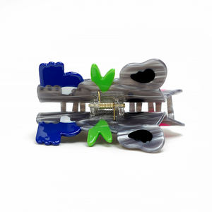 CANYUAN مخصص بالجملة لطيف أزرق كوالا خلات أزياء الحيوان كليب مخلب للفتيات - Product Image 3