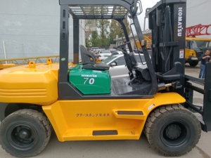 KOMATSU 7 Ton CPCD70 Diesel Forklift Widely <b>Used</b> Heli Manual Forklift for Logistic Manufacturing Warehousing Catering Internall - Product Image 4