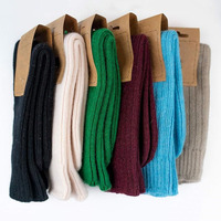 Chaussettes de couleur variable en cachemire pour femmes Chaussettes super douces en laine mérinos