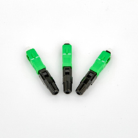 Conector Rápido SC APC para Sistema PON FTTx, para Terminación en Campo de ISP, Banda Ancha y CATV
