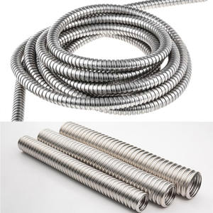 สายการผลิตท่อโลหะลูกฟูกสแตนเลสอัตโนมัติส่วนประกอบหลักรวมถึงปั๊มมอเตอร์เครื่องยนต์แรงดัน PLC - Product Image 6