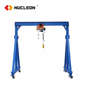 NUCLEON thương hiệu tùy chỉnh 3m Khoảng điện Palăng nâng <span class=keywords><strong>1</strong></span> tấn 2 tấn 3 tấn 5 tấn di chuyển di động giàn cần cẩu - Product Image 2