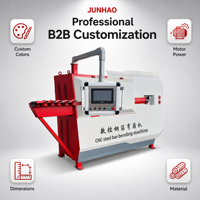Cintreuse automatique de barres d'acier CNC pour étriers – Équipement de traitement des étriers pour chantier de construction