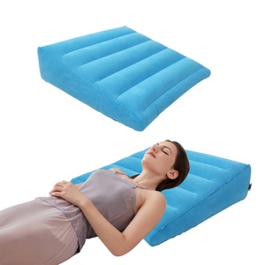 Almohada Inflable de PVC de Alta Calidad, Cojín de Respaldo, Almohada Triangular Inflable Portátil - Product Image 4