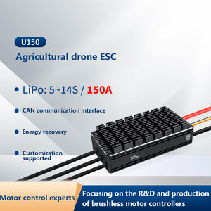 Contrôleur de vitesse électrique pour drone agricole U150 5-14S 150A IP67 étanche, moteur brushless 200g, protection contre les surintensités - Product Image 3