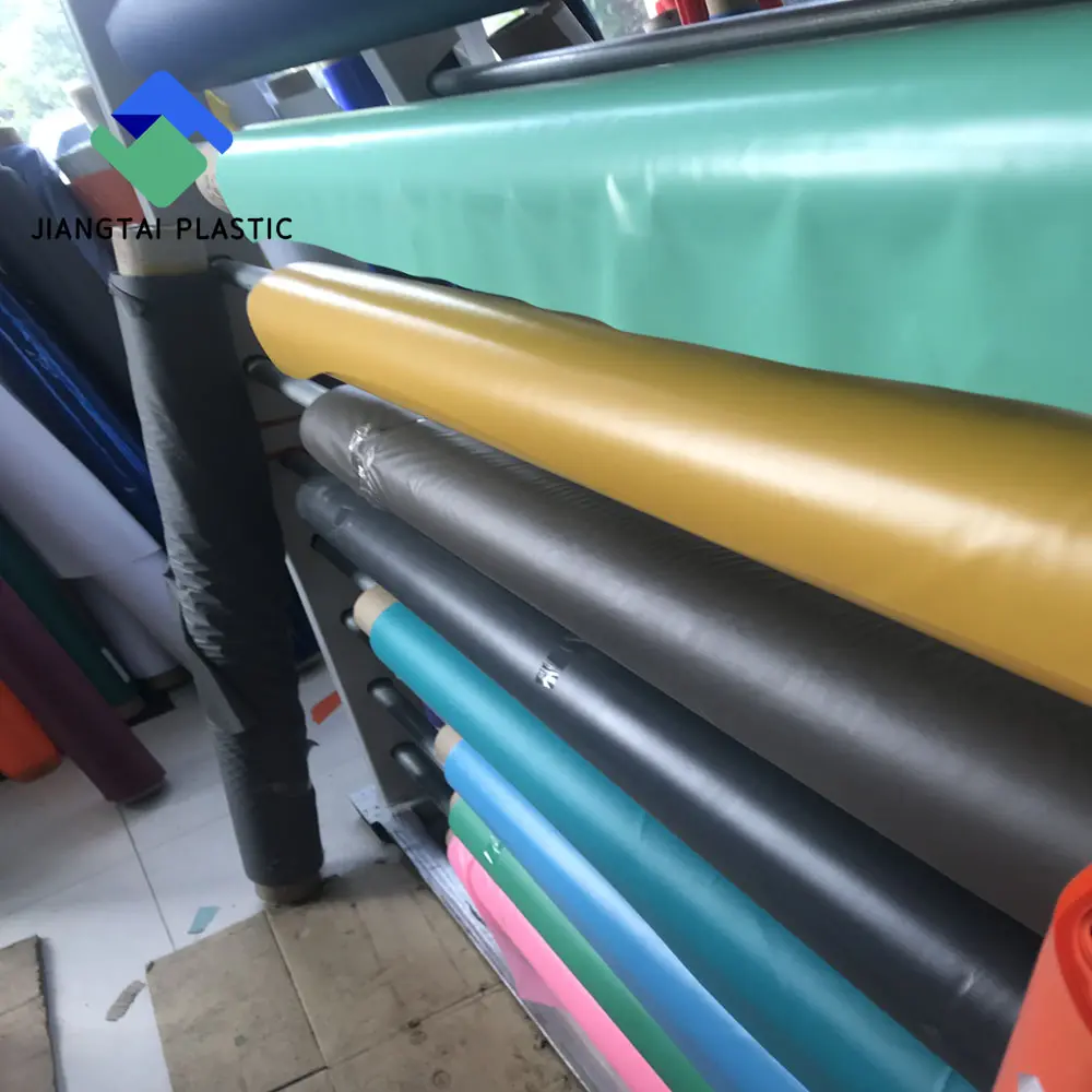 Jiangtai Màng PVC Mềm Trong Cuộn/Màng PVC Trong Suốt Cuộn/Màng PVC Dập Nổi Màu