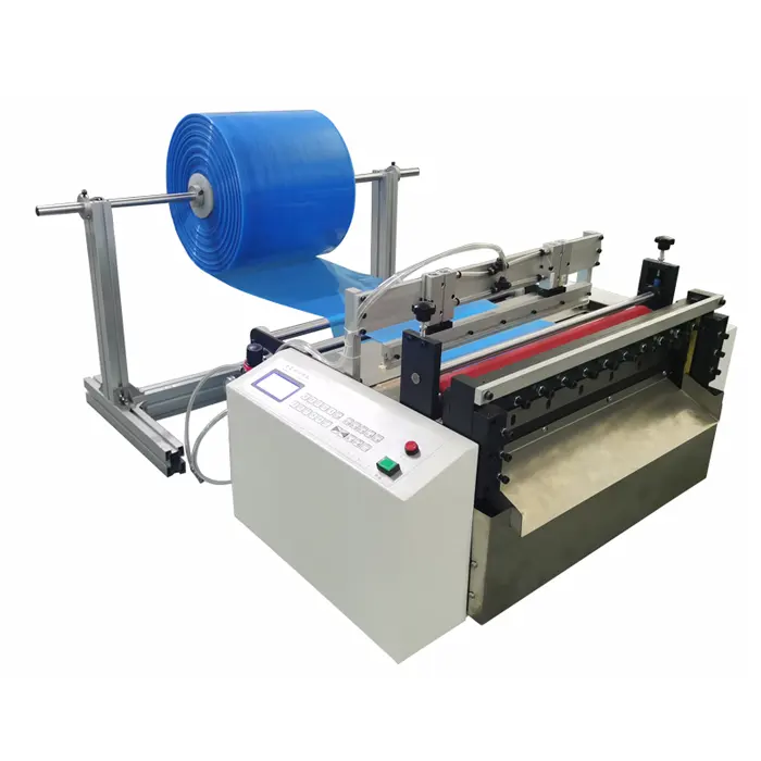 HYD-400RF otomatis Roll ke lembar Cutter dengan segel Eco Polyester mesin pembuat tas