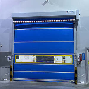 Porta Avvolgibile Industriale Automatica <span class=keywords><strong>in</strong></span> <span class=keywords><strong>PVC</strong></span> Flessibile ad Alta Velocità con Centralina da 0,75 kW - Product Image 4