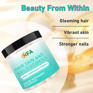 Cápsulas de Vitaminas de Alta Potencia para Cabello, Piel y Uñas con Calostro Bovino Completo para un Cabello Brillante, una Piel Vibrante y Uñas Más Fuertes - Product Image 2