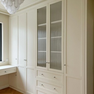 European and American-style Solid Wood Bedroom <b>Wardrobes</b> and Storage <b>Cabinets</b> Made From Eco-friendly Materials - Product Image 2