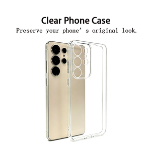 Coque de téléphone antichoc en TPU ultra-transparente à prix de gros pour Samsung S25, A16, A17, A55, A56, A06 <span class=keywords><strong>5G</strong></span>, S26 4G - Product Image 2