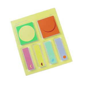 Wholesale Cute Combination Shaped Kraft Paper Self-Adhesive <b>Sticky</b> <b>Notes</b> Customizable Convenience Stickers - Product Image 1