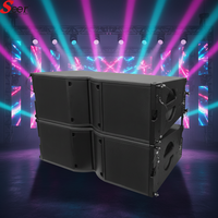 Système de sonorisation public filaire Seer SLA-8C, enceintes passives Line Array, 120W RMS/500W de crête, boîtier en contreplaqué de bouleau durable