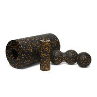 Kit de massage Timecreate 4 en 1 avec rouleau en mousse EPP, balle en forme d'arachide pour massage des tissus profonds, ensemble de relaxation musculaire et de récupération