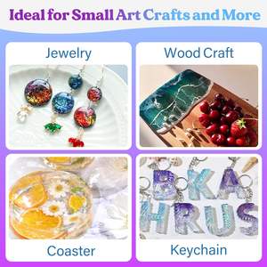 Resina Epoxi para Mesas, Super Transparente, Anti-Amarillamiento, Máxima Resistencia a los Rayos <span class=keywords><strong>UV</strong></span>, Apta para Alimentos, Cristalino, Brillante, Sin Burbujas, para Bar - Product Image 6