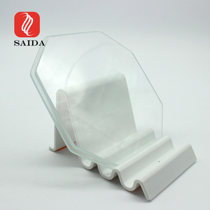Panneau en verre trempé de 3mm pour le rectangle d'hexagone d'éclairage de LED pour le remplacement d'ombre en verre de lampe - Product Image 5