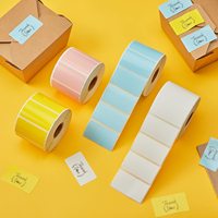 Échantillon gratuit, autocollant adhésif personnalisé en rouleau, couleur personnalisée, imperméable, lamination brillante, étiquette imprimée à la machine pour l'expédition express