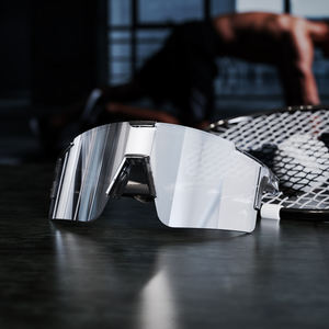 男性用アンブレイカブル軽量TR90ランニングバイクサングラスカスタムUV400保護ピックルボールサイクリンググラス - Product Image 1