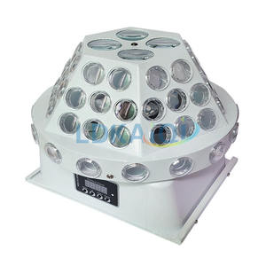 4x3W RGBW ध्वनि सक्रिय डीजे Gobo प्रभाव प्रोजेक्टर प्रकाश घूर्णन स्टेज प्रकाश जादू डिस्को गेंद का नेतृत्व किया - Product Image 3