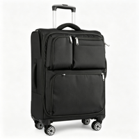 Ensemble de valises souples légères en Oxford de qualité supérieure, bagages à roulettes durables pour les vendeurs e-commerce