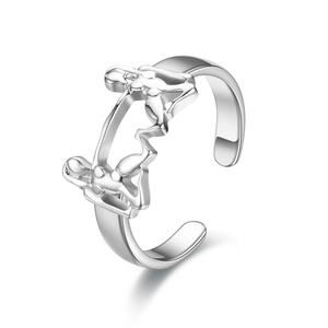 Anillos de Acero Inoxidable a Prueba de Agua, Joyería Antideslustre, Anillo con Signo del Zodiaco de los 12 Horóscopos para Mujeres y Niñas - Product Image 4