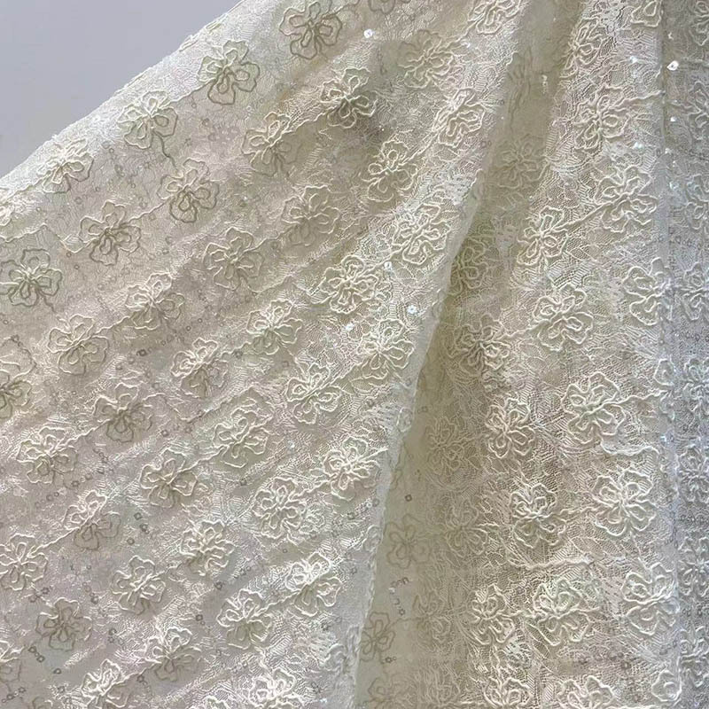 luxury guipure lace cord fabric