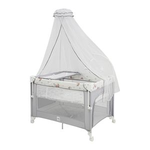 Cuna <span class=keywords><strong>Plegable</strong></span> de Metal Moderna de Alta Calidad para Bebés Cool Baby P9161L09, Corralito para Bebés para Dormitorio, Hospital y Parque - Product Image 2