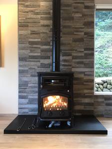 Cheminée à bois d'intérieur au design original - Product Image 6