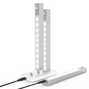 <b>Wireless</b> LED Under-Cabinet Lighting with Charging Dock ,Rechargeable Motion-Activated Indoor <b>Lights</b>, Dimmable Closet <b>Lights</b> - Product Image 1