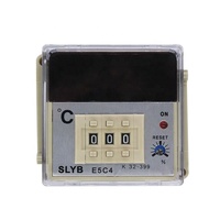 Offre Spéciale – Contrôleur de Température Numérique SLYB AC220V E5C4 pour Four et Presse à Chaud – Utilisation Commerciale – Panneau de Commande en Plastique Sûr – Version Anglaise