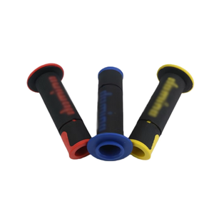 Poignées de guidon de moto universelles en alliage d'aluminium et caoutchouc, couvre-accelerateur pour modification de moto tout-terrain, best-seller - Product Image 4