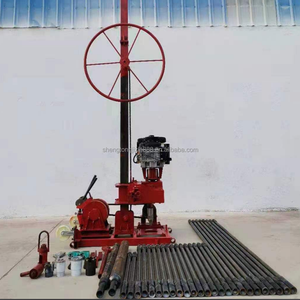 Zaino portatile da uomo piccolo 50m di ricerca geotecnica del suolo miniera di esplorazione del diamante carotaggio - Product Image 2