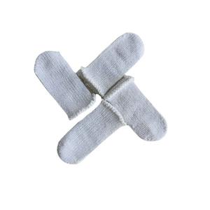 Anti-Slijtage Industriële Arbeid Dik En Duurzaam Katoen Hitte Antislip Slijtvaste Witte Vinger Babybedjes Voor Vingerbescherming - Product Image 5