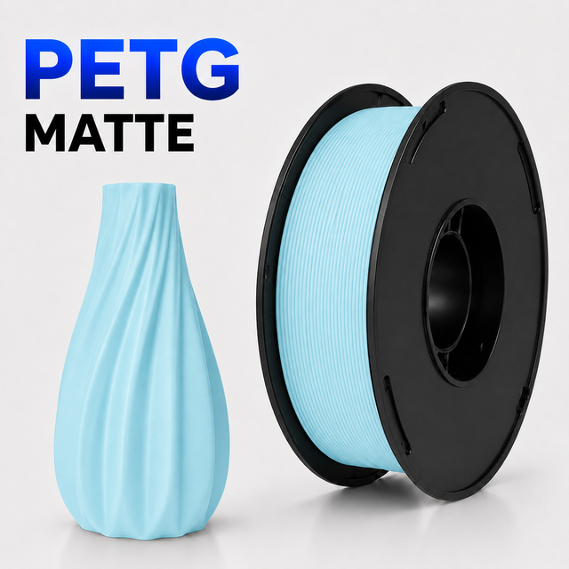 Becreative PETG Matte Filament 1.75mm 1kg Moulding High Toughness Low Odor Compatible with Bambu Lab for Prusa 3D Printer