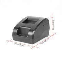 Harga Murah imprimano Thermique Inkless 58mm Thermal penerimaan Printer Usb tagihan Printer untuk bisnis kecil