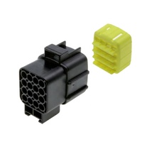Conector de arnés de cables automático a prueba de agua de 16 pines 368047-1 368050-1