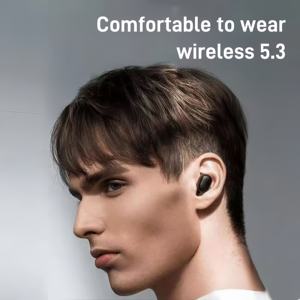 A6S <b>TWS</b> <b>Earphones</b> Wireless Bluetooth <b>Headphones</b> Button Control Earbuds Hifi Stereo Sound Bluetooth Headset Game With Mic - Product Image 4