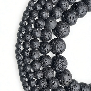 Perles en <span class=keywords><strong>pierre</strong></span> <span class=keywords><strong>de</strong></span> <span class=keywords><strong>lave</strong></span> naturelle en gros, 4/6/8/10/12/14/16 mm, perles rondes en <span class=keywords><strong>pierre</strong></span> <span class=keywords><strong>de</strong></span> <span class=keywords><strong>lave</strong></span> pour <span class=keywords><strong>la</strong></span> fabrication <span class=keywords><strong>de</strong></span> bracelets/colliers - Product Image 5