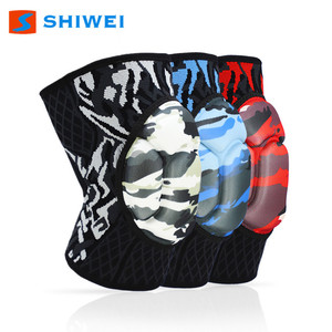Genouillères Shiwei camouflage, éponge épaisse, absorption des chocs, pour danse, volley-ball, fitness, sports, unisexe - Product Image 1