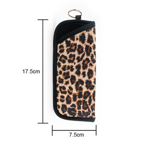 Customized Logo Fashion Zipper Portable Neoprene Sunglasses Bag & Pouch Storage Case with Customized Size for Daily Use - Product Image 3