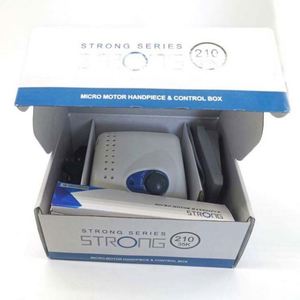 Potente Máquina de Taladro para Uñas Strong 210 105L 65W 35000 RPM con Pieza de Mano para Lipólisis Dental y Punta de Barba de Caballo - Product Image 3