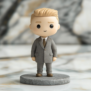 Figuras de Resina de Celebridades de <span class=keywords><strong>Internet</strong></span>, Muñecos Cabezones de Hombre Negro, Personajes de Películas Lindos, Figuras de Personajes Famosos - Product Image 2