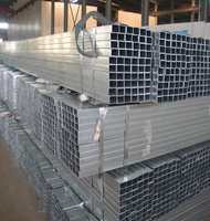 Tube rectangulaire galvanisé à chaud Q235B pour la construction de bâtiments avicoles en Éthiopie