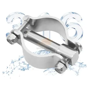 Little Dolphin Marine 316 Stainless Steel Clamp on Oarlocks or Rowlocks