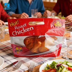 Bolsa de Embalaje para Pollo Resistente al Calor Personalizada, Bolsa de Embalaje para Pollo para Llevar, a Prueba de Fugas y de Grado Alimenticio - Product Image 3