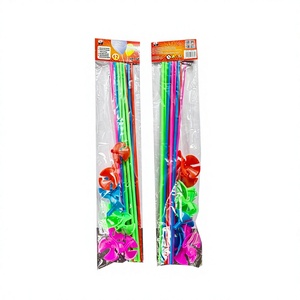 Bastoncini per Palloncini in Plastica Colorata 40Cm, Confezione da 12 Pezzi, Decorazione per Feste all'Aperto per Bambini - Product Image 2