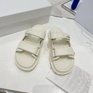 Sandalias de mujer de lujo con plataforma, tacón alto, transpirables, de punta abierta, estilo clásico para caminar descalza, informales para exteriores. - Product Image 3