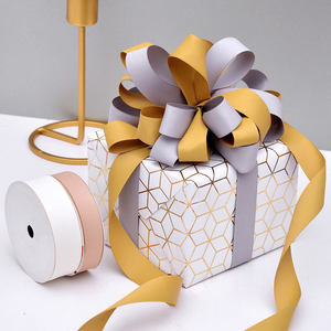 Bán Buôn Tùy Chỉnh 49 Màu Sắc Polyester Mượt <span class=keywords><strong>Ribbon</strong></span> Cho Món Quà Đóng Gói Đôi Mặt Satin <span class=keywords><strong>Ribbon</strong></span> Thiết Kế Logo Cho Túi Hoa Hộp Bọc - Product Image 4