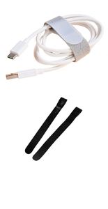 Sangles auto-agrippantes en nylon élastique polyvalentes de haute qualité, réutilisables pour chaussures, sacs et vêtements - Product Image 2
