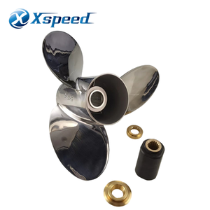 Hélice marine à 3 pales en acier inoxydable pour <span class=keywords><strong>moteur</strong></span> hors-bord <span class=keywords><strong>Mercury</strong></span> 200HP 225HP 250HP 300HP - Product Image 1